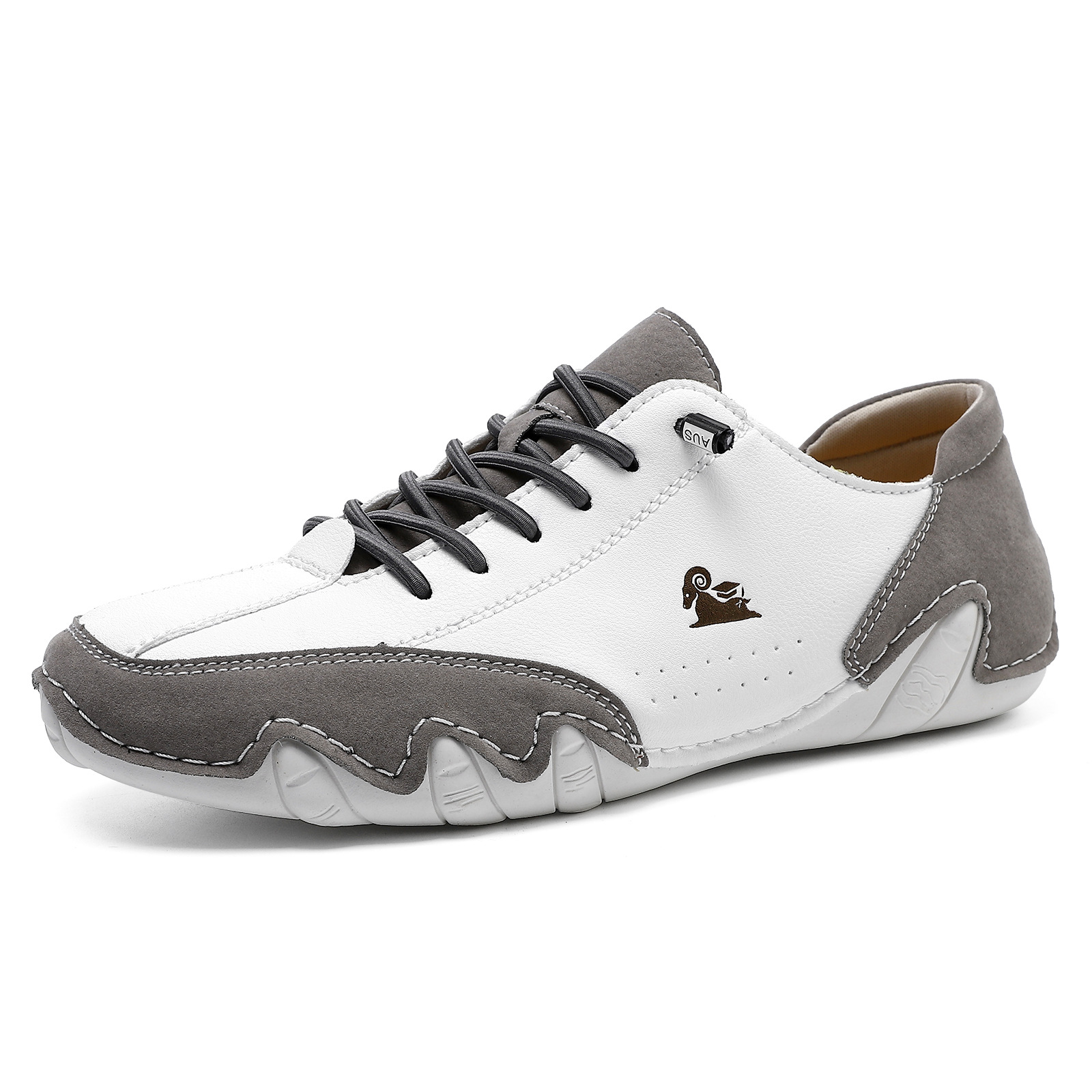 W8009 blanc gris
