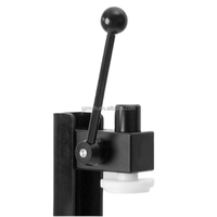 Machine de scellage manuelle pour boîtes de conserve rondes en métal, pour usage domestique et commercial