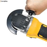 Meuleuse d'Angle Électrique sans Fil et sans Balais, 20 V, 125 mm, pour Ponçage et Polissage, Outil à Main