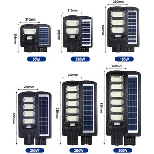 Lampione <span class=keywords><strong>Solare</strong></span> LED Tutto in Uno con Batteria LiFePO4, Pannello <span class=keywords><strong>Solare</strong></span> Impermeabile IP65 <span class=keywords><strong>da</strong></span> 50w 100w 150w 200w 250w 300w - Product Image 3