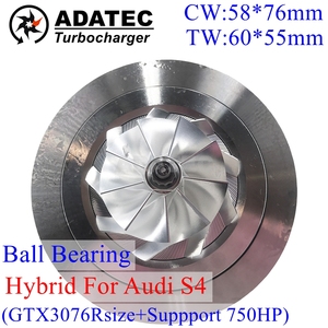 EA839混合动力GTX3076R-size 750马力涡轮增压器滤芯，适用于奥迪S4 06M145689J滚珠轴承涡轮CHRA - Product Image 2
