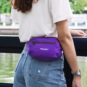 Ultralight Foldable Fanny Pack <b>Men</b> Women Belt Waist <b>Bag</b> Crossbody <b>Bag</b> <b>for</b> Travel Hiking Running - Product Image 3