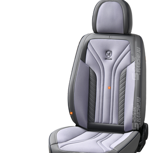 Fundas de Asiento de Coche de Cuero Nappa de Lujo Marcan, Accesorios Transpirables y Protectores para el Interior del Coche - Product Image 1