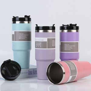 Gobelet isotherme en acier inoxydable, tasse à café isolée sous vide pour la maison, le bureau, les activités de plein air, idéal pour les boissons glacées et les boissons chaudes - Product Image 1