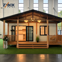 ZYBOX Maison Conteneur Modulaire Extensible Portable Assemblage Rapide Maisons Préfabriquées Pliables Bâtiment de Bureau Projets de Conception 3D