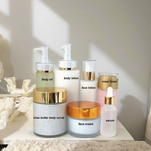 Ensemble de soins corporels à basse quantité minimale de commande Blanchiment <span class=keywords><strong>efficace</strong></span> Propriétés anti-acné-<span class=keywords><strong>Crème</strong></span> nourrissante Lotion Perle Beurre de Karité Vitamine E Glycérine <span class=keywords><strong>Visage</strong></span> - Product Image 2
