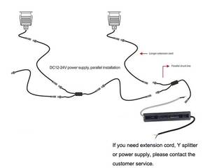 Outdoor IP67 waterproof 12-24V DC embedded LED <b>step</b> RGB dimmable underground <b>light</b> - Product Image 4