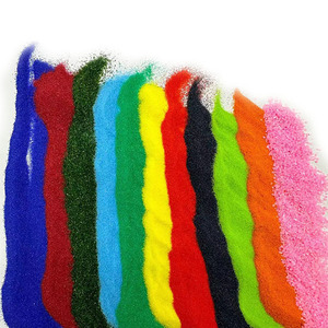 Sabbia colorata per intrattenimento bambini, paesaggio da spiaggia, <span class=keywords><strong>pittura</strong></span> su sabbia fai da te con sabbia colorata in più tonalità, 80-120 mesh - Product Image 4