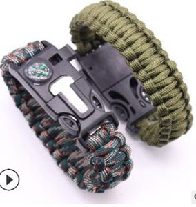 Kit <span class=keywords><strong>de</strong></span> <span class=keywords><strong>survie</strong></span> extérieur amélioré avec radio solaire NOAA et batterie externe pour le camping d'aventure et les premiers secours d'urgence (kit DIY) - Product Image 3