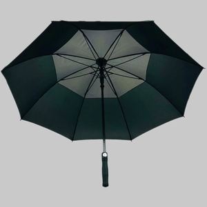 Parapluie de voyage semi-automatique moderne, impression personnalisée, transparent, coupe-vent, imperméable, golf, EVA - Product Image 2
