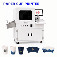 Imprimante pour gobelets en papier, équipement de qualité industrielle, livraison directe d'usine, garantie d'un an, support pour l'emballage de boissons