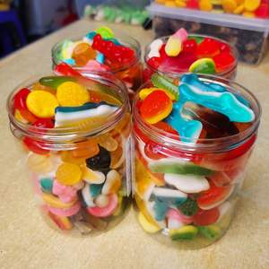 Bonbons Sucrés en Gros Personnalisés Halal Saveur Fruitée en Forme de Barre Multicolores en Bouteilles pour Garniture de <span class=keywords><strong>Bubble</strong></span> <span class=keywords><strong>Tea</strong></span> 1kg - Product Image 6