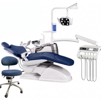 Fauteuil dentaire complet de luxe Foshan de haute qualité avec lumière LED pour clinique, ensemble complet électrique pour traitement dentaire et chirurgical