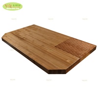 Nouveau comptoir de cuisine en bois d'érable dur solide/Table basse en bois de Grain de bord