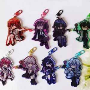 Wholesale Promotional Custom Printed Designer Window Acrylic Keychains Metal Plastic Digital Photo Keychain Charms for <b>Gifts</b> - Product Image 4