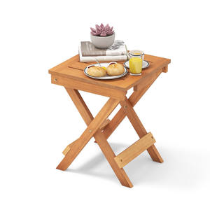 <span class=keywords><strong>Table</strong></span> à manger latérale <span class=keywords><strong>pliante</strong></span> en bois de camping intérieur à vie de 14 pouces avec dessus de <span class=keywords><strong>table</strong></span> à latte - Product Image 2