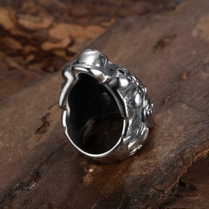 Кольцо из нержавеющей стали с черепом - Product Image 4