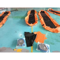 Flotteurs gonflables étanches en PVC vinyle durable, couleur personnalisée, avec dessus pliable, 14 pieds de long, 2,3 pieds de diamètre, pour 2 pagaieurs