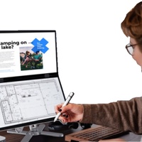 Nuevo Monitor de juegos de pantalla táctil IPS de 15,6 pulgadas portátil con lápiz óptico interfaz de la USB-C Compatible con Mac Book