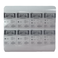 Etiquetas Adhesivas Impermeables para Embalaje de Envío al por Mayor, Etiquetas con Código de Barras Cortadas a Troquel con Logotipo Personalizado para Manualidades
