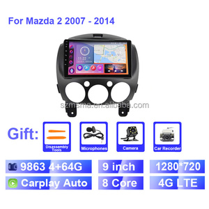 Reproductor Multimedia para Automóvil Android con Pantalla Táctil de 9 Pulgadas Maisimei, Radio Android para Sistema de Estéreo de Automóvil <span class=keywords><strong>MAZDA</strong></span> <span class=keywords><strong>2</strong></span> <span class=keywords><strong>2013</strong></span> con Bluetooth - Product Image 6