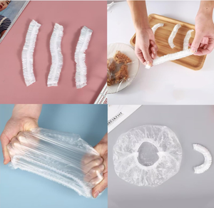 Cubiertas Elásticas Reutilizables de Plástico <span class=keywords><strong>Extra</strong></span> Grandes para Platos y Tazones, para Fermentación de Pan, Panadería y Uso en Bares - Cubierta Ecológica para Alimentos - Product Image 4
