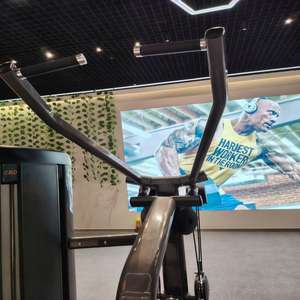 <span class=keywords><strong>Lat</strong></span> Pull Gymフィットネス機器ボディビルディングストレングストレーニングプルダウン複数の手の位置ピンロード選択機 - Product Image 2