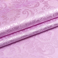 Tissu de bienvenue personnalisé à motifs en viscose, Tissu jacquard 100% polyester
