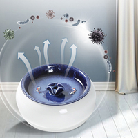 Fontaine d'eau automatique et intelligente en céramique pour chiens, 1,5 l, modèle 2021, accessoire pour animaux de compagnie, distributeur d'eau pour chats et chiens