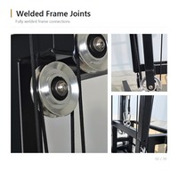 Tour de Pilates murale autoportante avec système de poulies et planche de rebond pour la maison, le studio et l'exercice de yoga