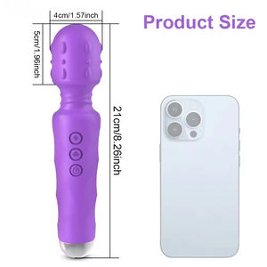 Masajeador tipo varita AV para adultos, potente vibrador eléctrico de mano para mujeres, juguetes sexuales para parejas, martillo de masaje corporal para mujeres - Product Image 3