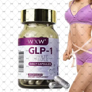 OEM/ODM USA GLP-1 Slimming Capsules Weight Loss Pills Satiety GLP-1 Peptide Hard Capsule For Factory Supplier