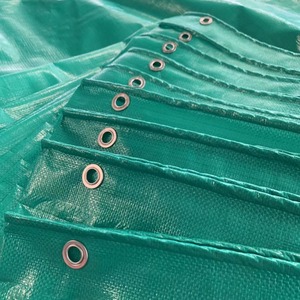 Boxin Light Green Pe Tarpaulin Thickened <b>Waterproof</b> <b>Sunscreen</b> Outdoor Rainproof Tarp - Product Image 2