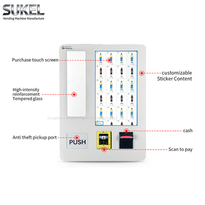 Máquina Expendedora Inteligente con Pantalla Táctil y <span class=keywords><strong>Canales</strong></span> Personalizados para Hoteles y Baños Públicos - Product Image 5