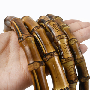 Deepeel Bs445 10.5/12/13Cm Túi Xách Phụ Kiện Bằng Gỗ Tự Nhiên Cổ Điển Túi Xử Lý Tre Tự Nhiên Khung Ví - Product Image 4