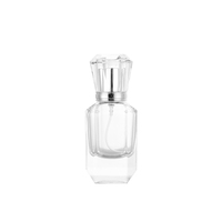 Bouteilles de conception unique de luxe pour des parfums bouteille de parfum en verre de 50ml