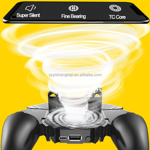 Factory MEMO AK77 Controlador de juego de batería incorporada de seis dedos para PUBG Trigger Joystick con ventilador de refrigeración para IOS y <span class=keywords><strong>Android</strong></span> <span class=keywords><strong>Mobile</strong></span> - Product Image 2