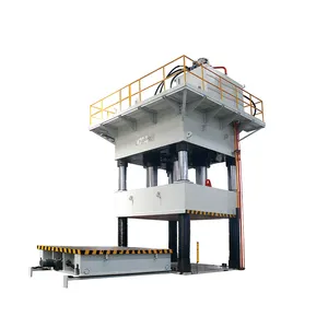 YJH32-1600T Four Column Hydraulic Press frame embossing steel door plate making machine hydraulic press