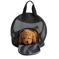 Sac à dos respirant robuste pour petits animaux Sac de voyage pour animaux de compagnie à motif solide Stable et durable pour les animaux de compagnie