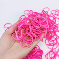 Élastiques en caoutchouc naturel de haute qualité pour tisser des bracelets - Kit de création artistique DIY, petit cadeau pour enfants, latex non toxique