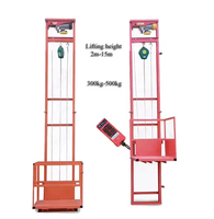 Construction MIDE 220V/110V 2m 3m 4m 5m 6m7m 8m 9m 10M Plates-formes d'échafaudage de levage électrique mobile Bella