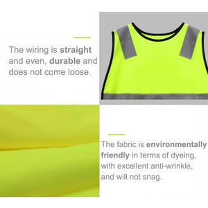 Highlighting Elastic Waistband Kid Safety Vest Reflective Vest <strong>for</strong> Kids - Product Image 3