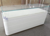 Magasin de lingerie de qualité personnalisée vitrine en verre vitrine vitrine comptoir en verre avec tiroirs