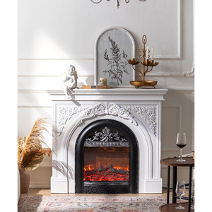 Consolle <span class=keywords><strong>di</strong></span> lusso europeo da tavolo con arredamento in metallo da tavolo con ingresso console da tavolo bianco e nero in <span class=keywords><strong>legno</strong></span> vintage - Product Image 2