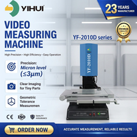 Sistema de Medición por Vídeo Semiautomático Serie YF-D, Rápido, Preciso y Económico, Máquina de Inspección de Dimensiones 2D para Taller de Precisión