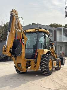 Chargeuse-pelleteuse compacte d'occasion CAT 420F 4x4 9 tonnes, modèle 2020, moteur Cummins pour pompe - Product Image 4