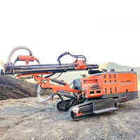 Laiapcom — plate-forme de forage avec compresseur d'air, combinaison de camion sans cabine, ZGYX 452 ZEGA Kaishan, chenilles à trous literie