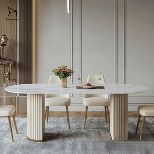 <span class=keywords><strong>Set</strong></span> di 6 Sedie da Pranzo di Lusso in Pelle per Esterni, Sedie da Caffè di Lusso - Product Image 2