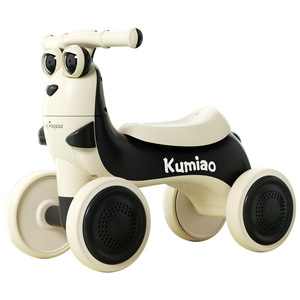 Bicicleta Deslizante para Niños, Bicicleta <span class=keywords><strong>de</strong></span> Equilibrio <span class=keywords><strong>de</strong></span> Cuatro Ruedas, para Bebés <span class=keywords><strong>de</strong></span> 1 a 6 Años, Bicicleta para Caminar, Bicicleta Yo-Yo, Antivuelco - Product Image 4