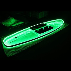กระดานพายเรือคายัคใสอุปกรณ์โต้คลื่นน้ำพร้อมไฟ LED - Product Image 2